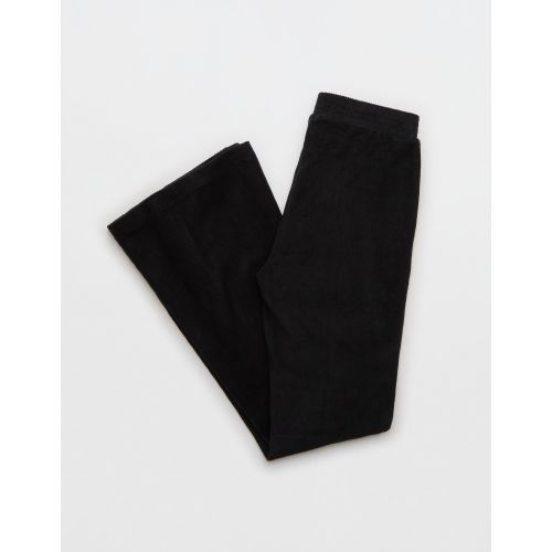 Shop Aerie Groove-On Rib Velour Flare Pant online