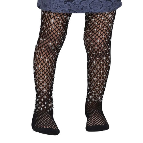 Buy Ghils Tights Net - Pantyhose - Black - Girl's & Women - Crystal in Egypt