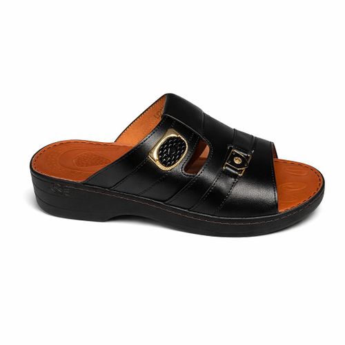 product_image_name-Generic-سليبر رجالى بكعب جلد قالب صغير درجة -2