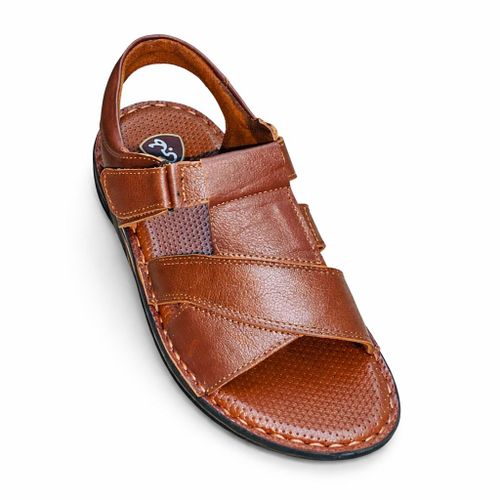 product_image_name-Generic-صندل رجالى فلات جلد طبيعى -3