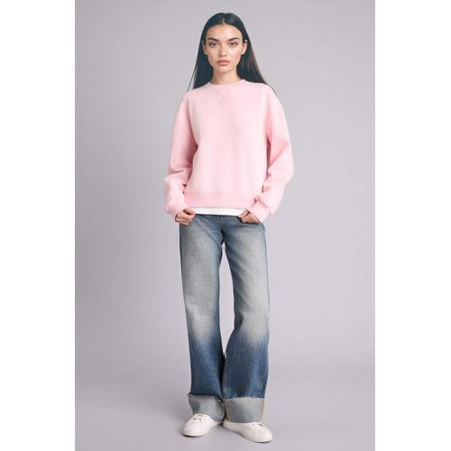 Defacto Relax Fit Basic Sweatshirt - image 2