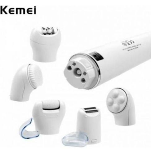 Buy Kemei KM-2199 - 5 In 1 Beauty Tools Kit - White in Egypt