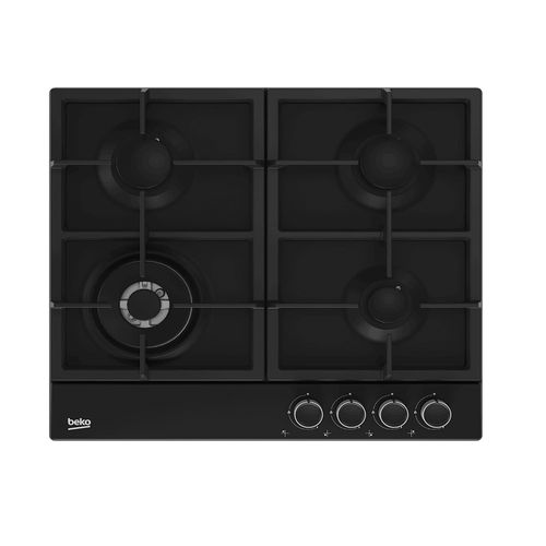 Buy Beko Built In Gas Hob 60 Cm 4 Burner - Integrated Ignition HIAW 64225 BX in Egypt