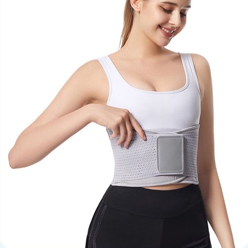 Fashion (Gray,)1PC Gym Accessory Sporty Girdle Corset Waist Trainer Wrap  Belt For Exercise Waistband Squat Weightlifting Support MAA @ Best Price  Online