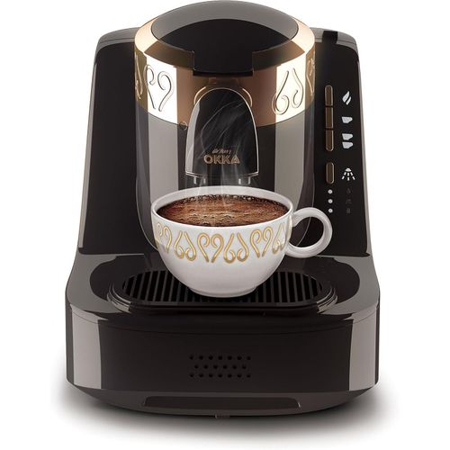 product_image_name-Okka-710W Coffee Machine, Black & Gold, OK001-2