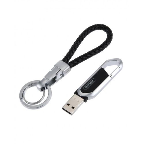 Buy Remax 8GB USB 2.0 Flash Drive With Key Chain - Silver in Egypt