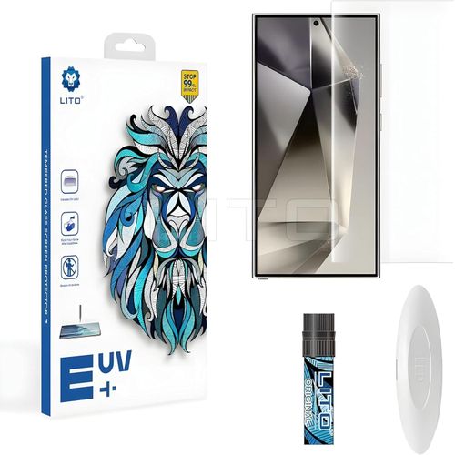 product_image_name-Generic-اسكرينه شاشة زجاجي شفاف من تين تكUV مع أدوات التركيب، متوافق مع سامسونج جالاكسي نوت 20 ألترا، مقاوم للصدمات، حماية مثالية، رؤية واضحة، حساسية لمس عالية، خالٍ من الفقاعات-1