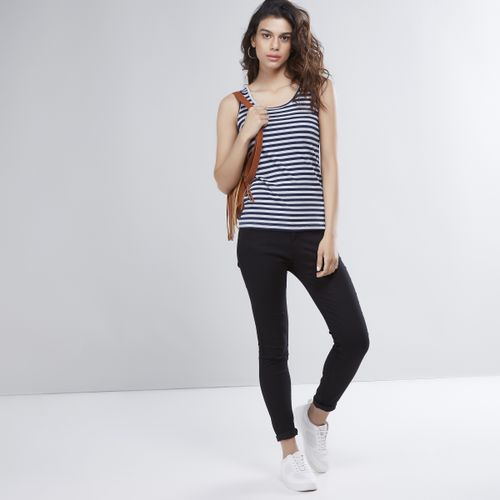 Max Stripe Sleeveless Tank Top - Blue