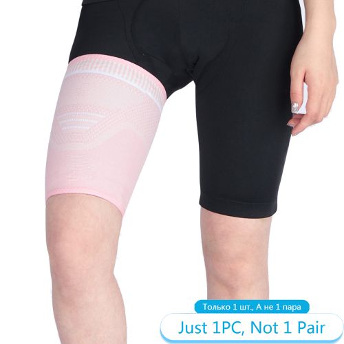 Generic (1 Piece - Pink)Tcare Thigh Compression Sleeve Pain Relief