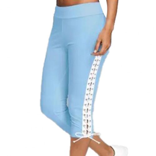 High Waisted Buttery Soft Skin Color Capri Leggings 