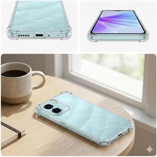 product_image_name-Generic-OPPO A6X Clear TPU Case - Transparent-4