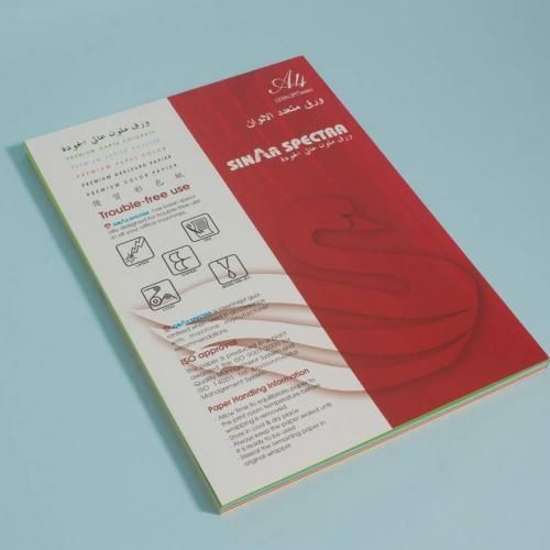 product_image_name-Sinar Spectra-5 Pack of A4 Colored Photocopy and Print Paper - 80G (500 Sheets)-3