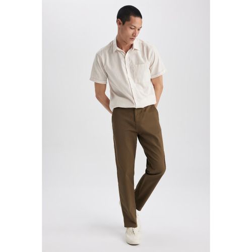 product_image_name-Defacto-Man New Regular Fit Trousers - D.Khaki-1