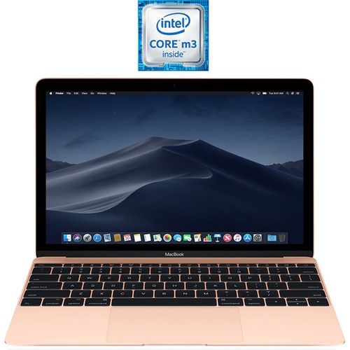 Apple MacBook 12 - Intel Core m3 - 8 جيجا بايت رام - 256 جيجا بايت فلاش - 12-بوصة Retina شاشة - Intel مُعالج رسومات - MacOS - ذهبي - لوحة مفاتيح باللغة الأنجليزية