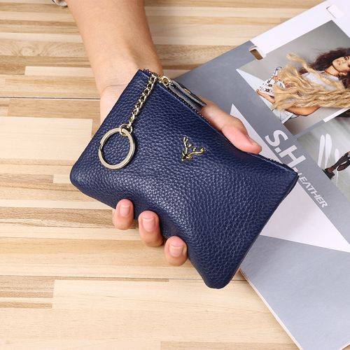 Small Leather Wallets for Women Genuine Leather Ladies Mini