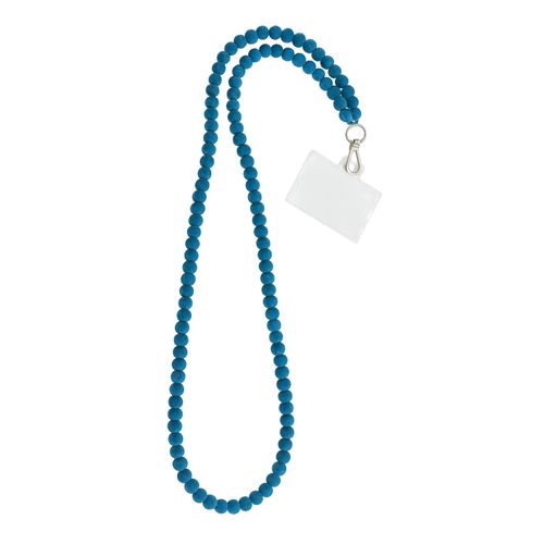 product_image_name-Generic-سلسلة موبايل طويلة للرقبة أزرق ملكي - تعليقة خرز سيليكون كروس - حامل هاتف للمشي والسفر-1