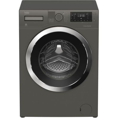 اشتري Beko WTV7512XMCI Front Loading Digital Washing Machine - 7 KG - Grey في مصر