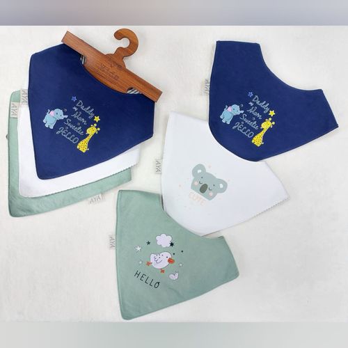 Buy Aya 3 Pcs Baby Scarf Bibs For Babies in Egypt