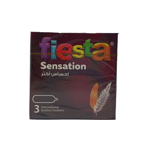 اشتري Fiesta Sensation Condoms - Ultra Thin For Maximum Feeling - Pack Of 3 في مصر