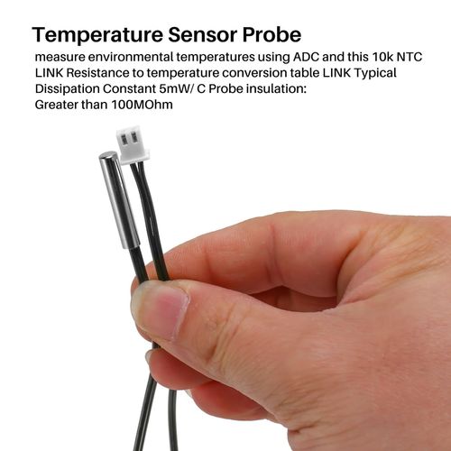 Generic NTC 10K Ohm Waterproof Digital Thermal Temperature Sensor