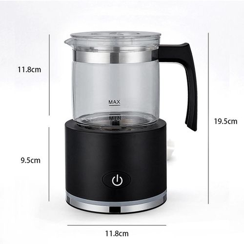 Automatic Milk Warmer Frother Stainless Steel for Macchiato Latte 
