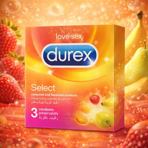 Select Colored & Flavored Condoms Variety Pack for Enhanced