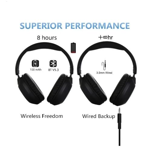 SODO SD1102 Wireless Stereo Headphone - Blue - image 7