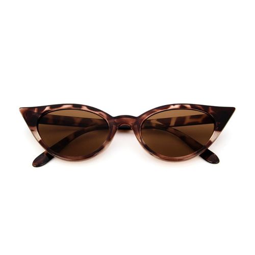 اشتري Vintage Cat Eye Women Sunglasses Leopard Frame Eyewear Glasses في مصر