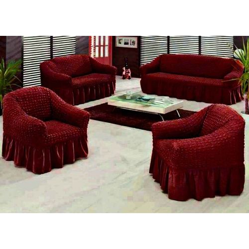 product_image_name-Generic-كفر انتريه ليكرا 4 قطع كنبة كبيرة وكنبة صغيرة و كرسيين لون نبيتي-1