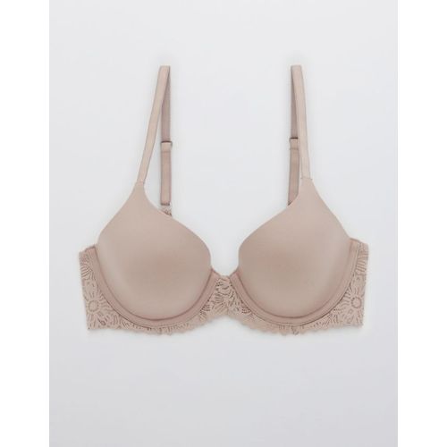 Aerie Sunnie Full Coverage Lightly Lined Blossom Lace Trim Bra