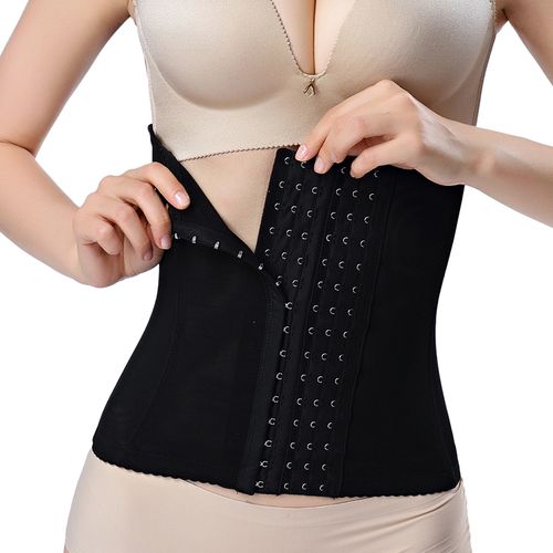 Women Waist Trainer Trimmer Belt Fat Burner Sweat Corset Body