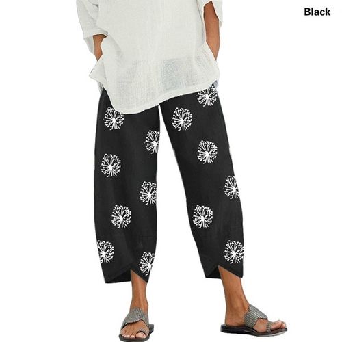 Casual Wide Leg Trousers, Linen & Printed Wide Leg Trousers