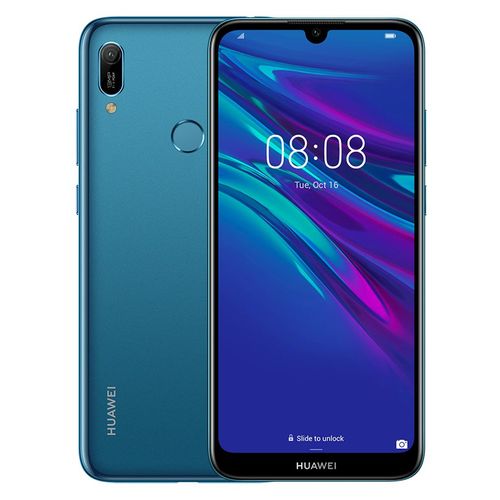 Huawei Y6 Prime (2019) موبايل ثنائي الشريحة - 6.09 بوصة - 32 جيجا - 4G - أزرق