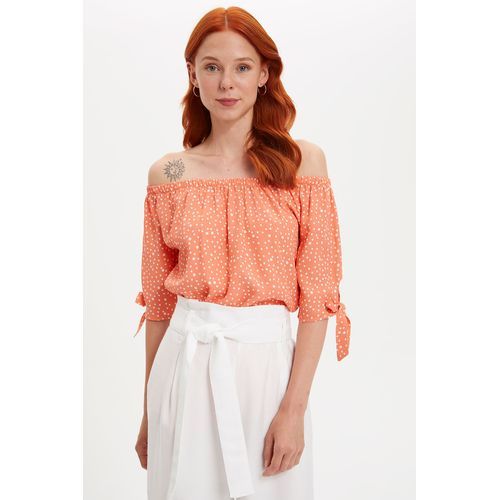 Defacto Woman - Woven Top - ORANGE