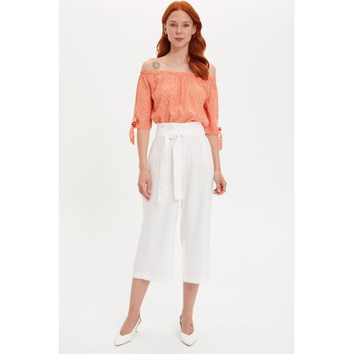 Defacto Woman - Woven Top - ORANGE