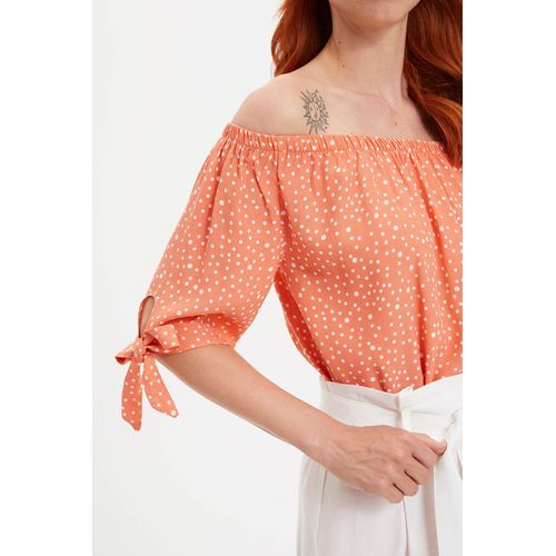 Defacto Woman - Woven Top - ORANGE