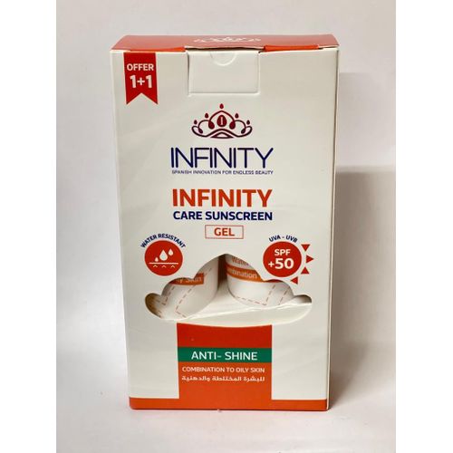 اشتري Infinity Care Hydro Boost Gel SPF 50+  60 Ml Anti Shine Offer 2 Pcs في مصر