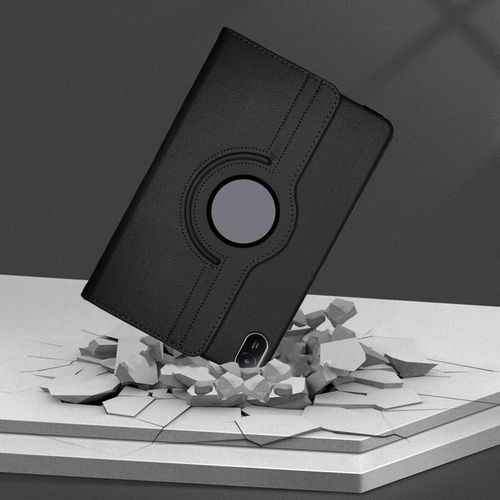 product_image_name-Generic-حافظة حماية من متوافقة مع تابلت هواوي ميت باد اس اي 11 انش 2024، غطاء واقي قائم يدور 360 درجة، أسود-4