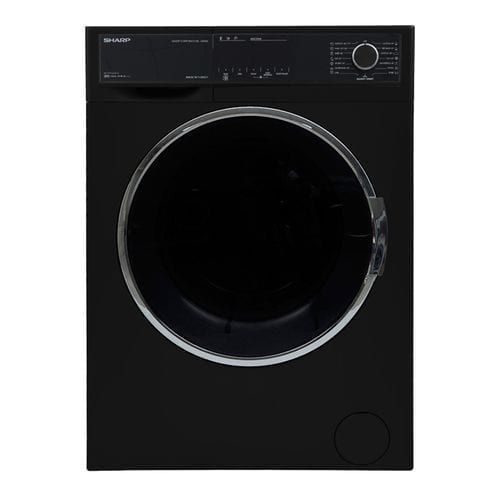 product_image_name-Sharp- غسالة ملابس شارب فول أوتوماتيك 8 كجم ، أسود ES-FP814CXE-B-1
