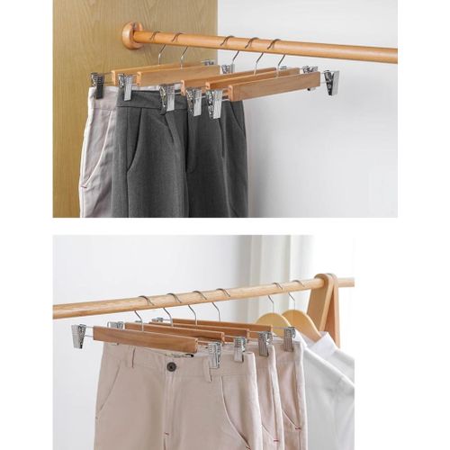 product_image_name-Generic-حامل بنطلون مع مشابك غير قابلة للانزلاق قابلة للتعديل - 1 قطعة-5