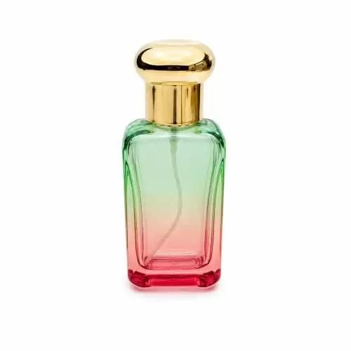 Generic زجاجة عطر زمرد فارغة - 30 مل - قابلة لإعادة التعبئة (فك وتركيب) -ألوان متعددة - image 2