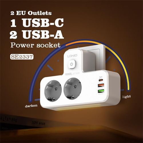 product_image_name-Ldnio-Portable Electrical Extension Socket SE2337-4