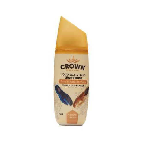 اشتري Crown Liquid Shoe Polisher – 75ml – Neutral في مصر