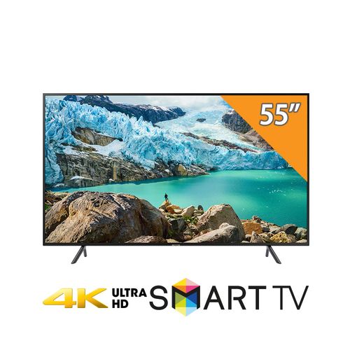 Samsung UA55RU7100 - HDR Flat 4K UHD تلفزيون سمارت 55 بوصة
