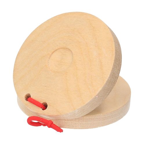 Buy Wooden Castanets Round Finger Clappers Musical Instrument Educational  Tools 1 Pair Online at desertcartNorway