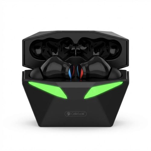 product_image_name-Celebrat-Wireless Gaming Earbuds  W13 Low Latency Bluetooth Headphones Game Music Mode Stereo HiFi Sound Touch Control Cool LED Lights Built-in Mic for Gamers - Black-1