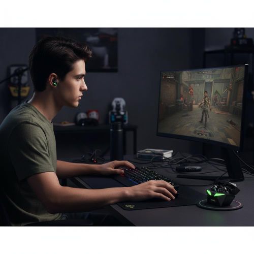 product_image_name-Celebrat-Wireless Gaming Earbuds  W13 Low Latency Bluetooth Headphones Game Music Mode Stereo HiFi Sound Touch Control Cool LED Lights Built-in Mic for Gamers - Black-4