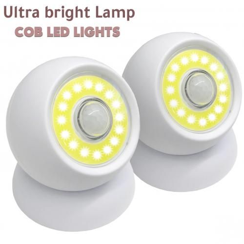 اشتري Bell & Howell Ultra Bright COB LED Lamp With Magnet Base, 2 Pcs في مصر