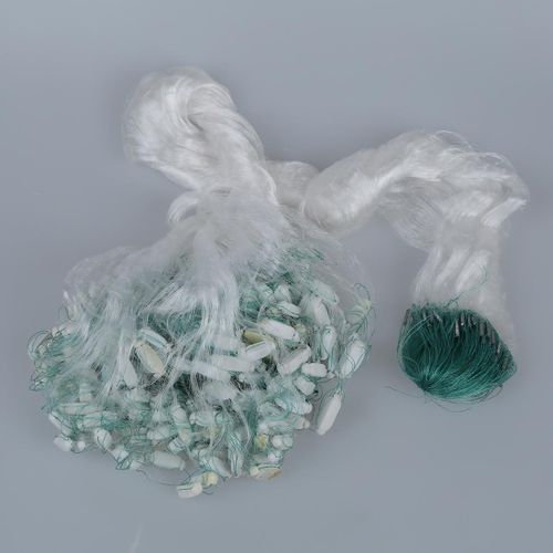 Generic 25m Clear White Green Monofilament Fishing Fish Net w