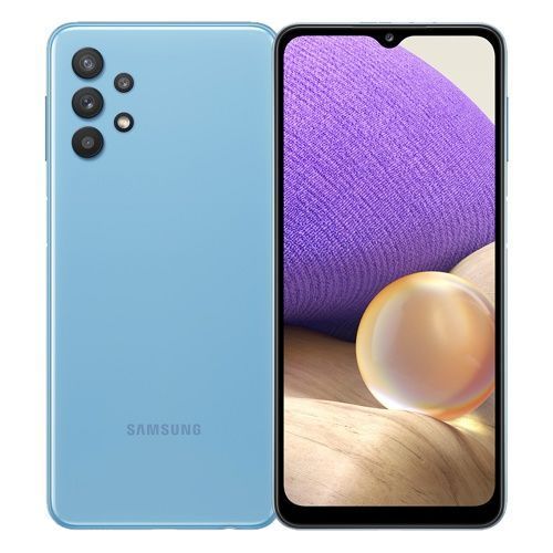 product_image_name-Samsung-Galaxy A32 - 6.4 بوصة 128 جيجا بايت / 6 جيجا بايت ثنائي الشريحة موبايل - أزرق رائع -1